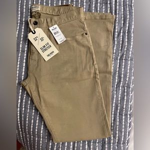 Todd Snyder 5 Pocket Twill Pant, Size 32/32